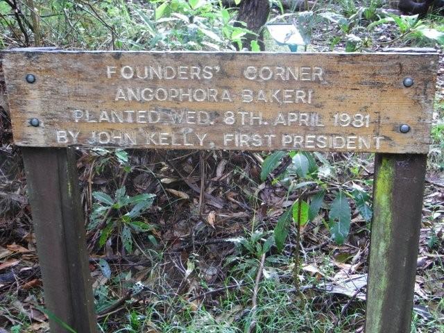 Old Founders' Corner Sign